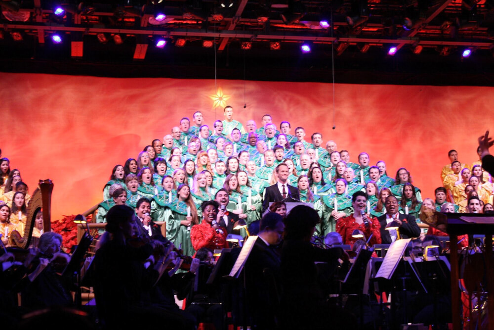 epcot candlelight processional with kids
